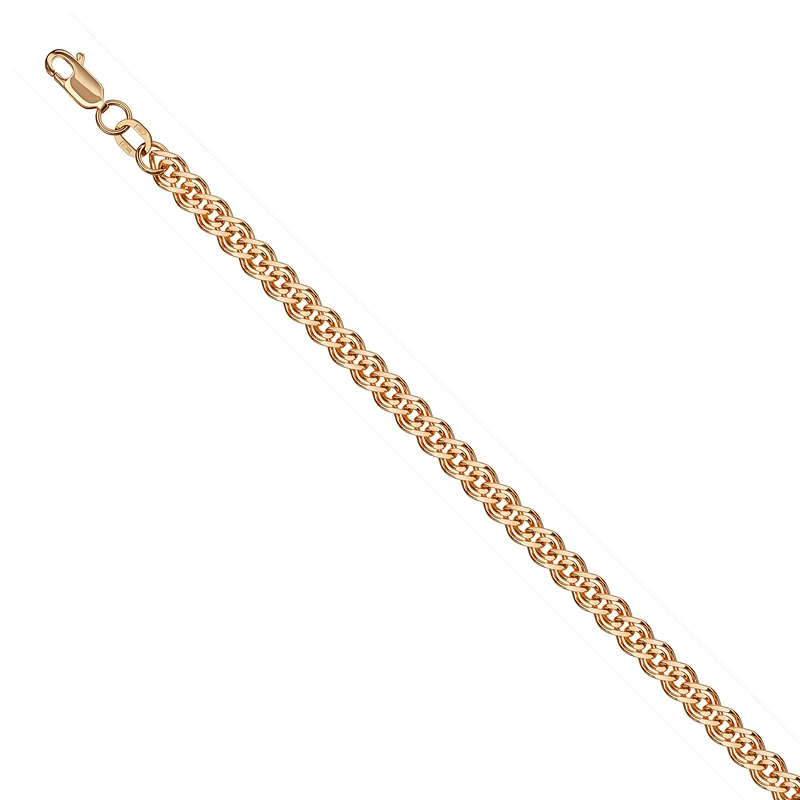 Цепь  из красного золота