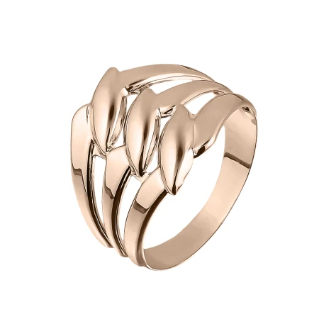 Кольцо  из красного золота