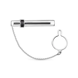 Зажим  серебряный