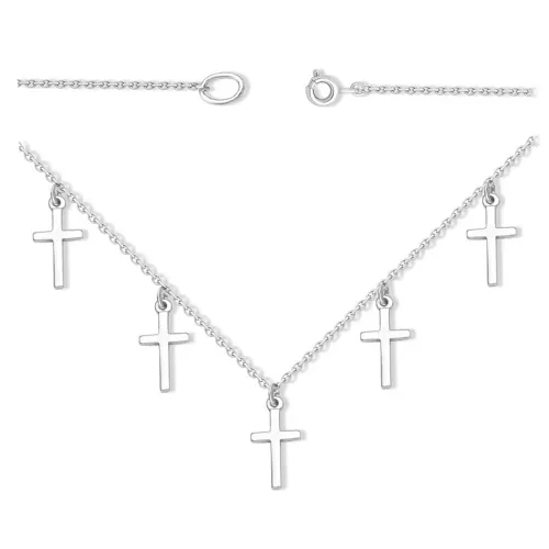 Колье  серебряное