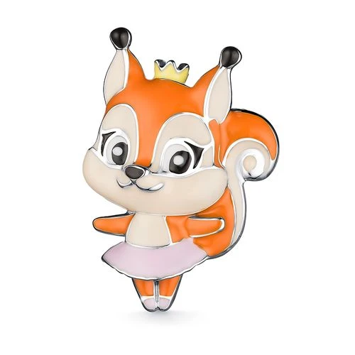 Брошь  серебряная