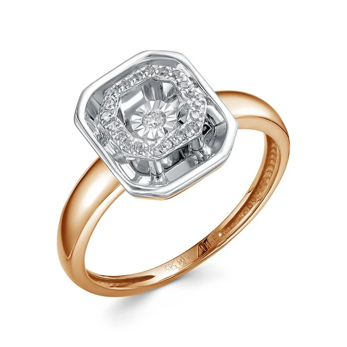 Кольцо «Империал» золотое