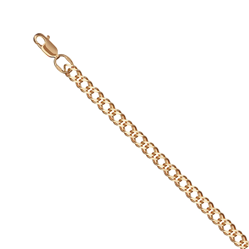 Цепь  из красного золота