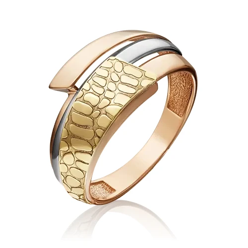 Кольцо «ПЛАТИНА» золотое