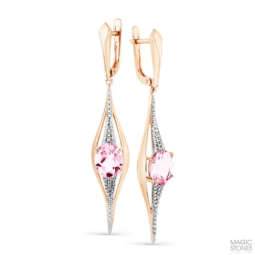 Серьги «Мастер Бриллиант» золотые