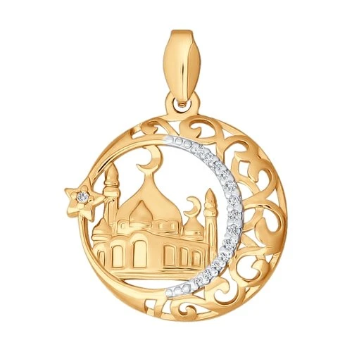 Подвеска золотая