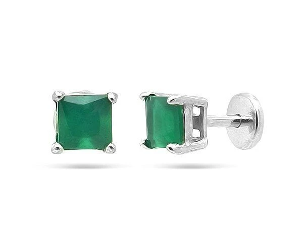 Серьги серебряные