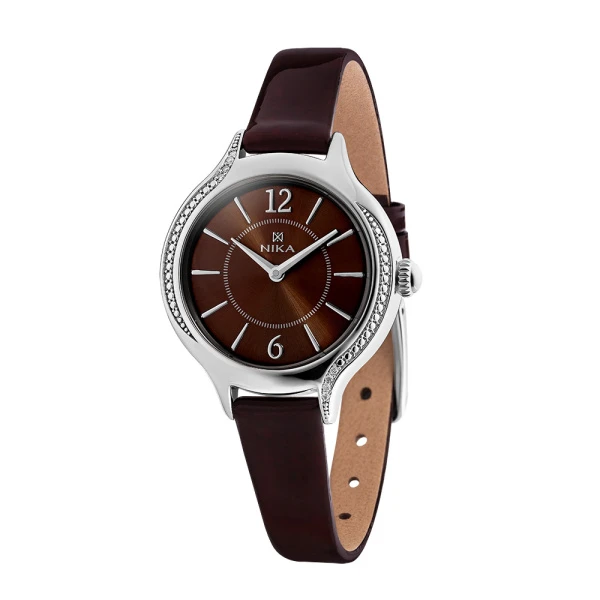 Часы  серебряные с фианитом