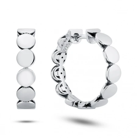 Серьги «САМОЦВЕТЫ» серебряные