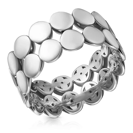 Кольцо «САМОЦВЕТЫ» серебряное