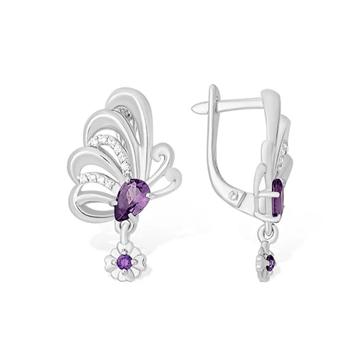 Серьги «EFREMOV» серебряные