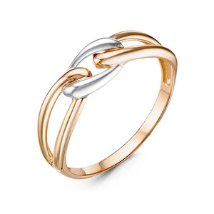 Кольцо «Дельта» из красного золота