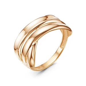 Кольцо  из красного золота