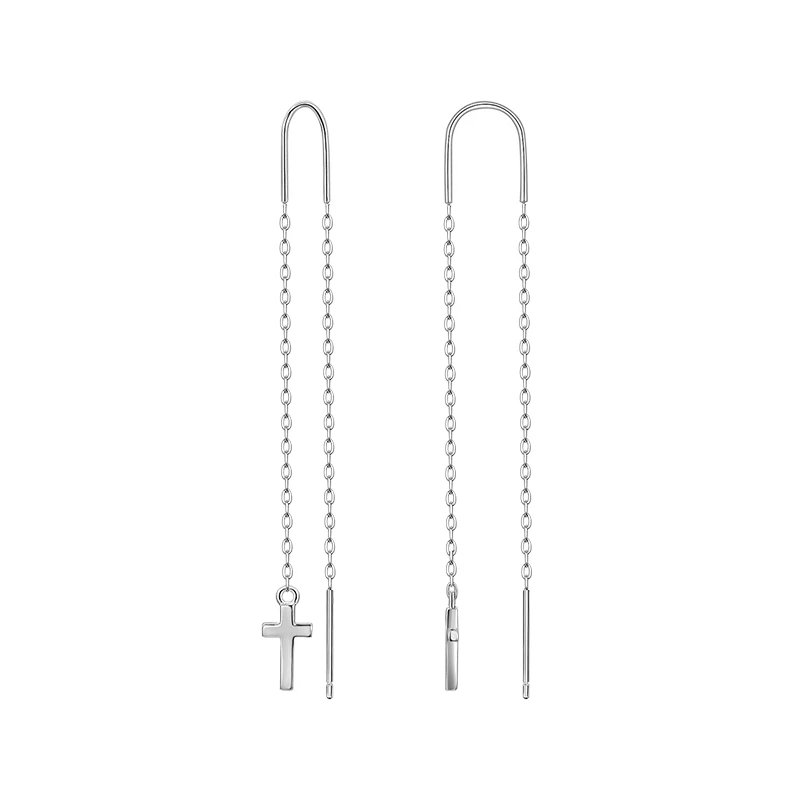 Серьги «Сильверк» серебряные