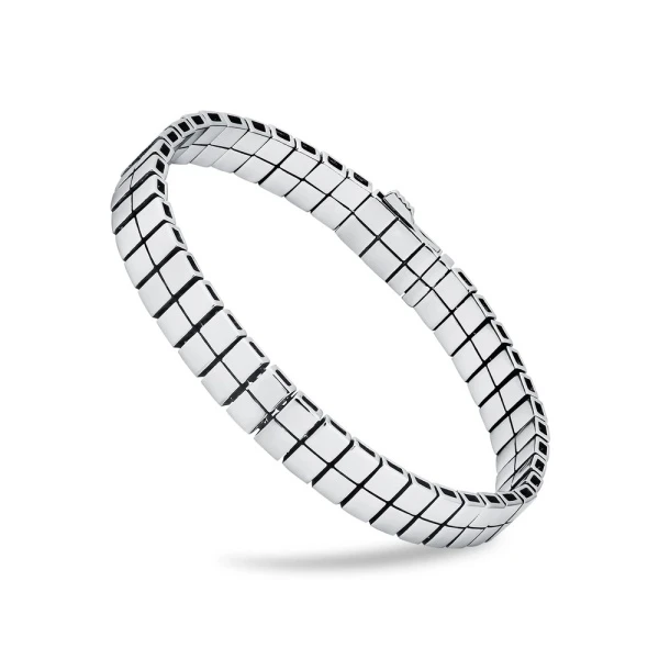 Браслет «САМОЦВЕТЫ» серебряный