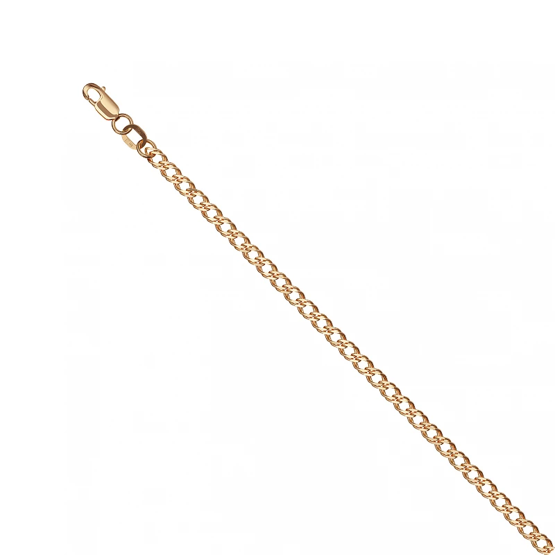 Цепь  из красного золота