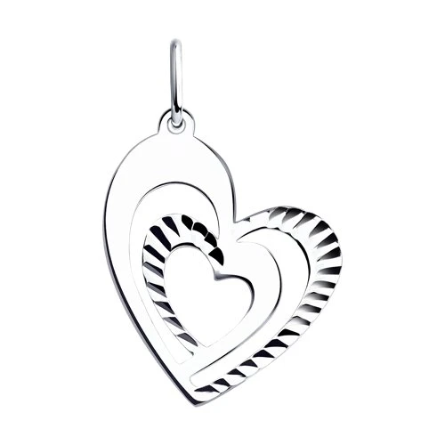 Подвеска  серебряная