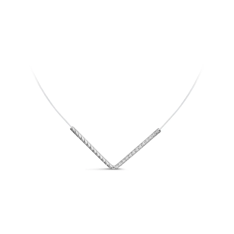 Колье  серебряное