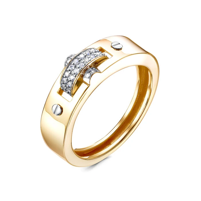 Кольцо «BERGER» золотое