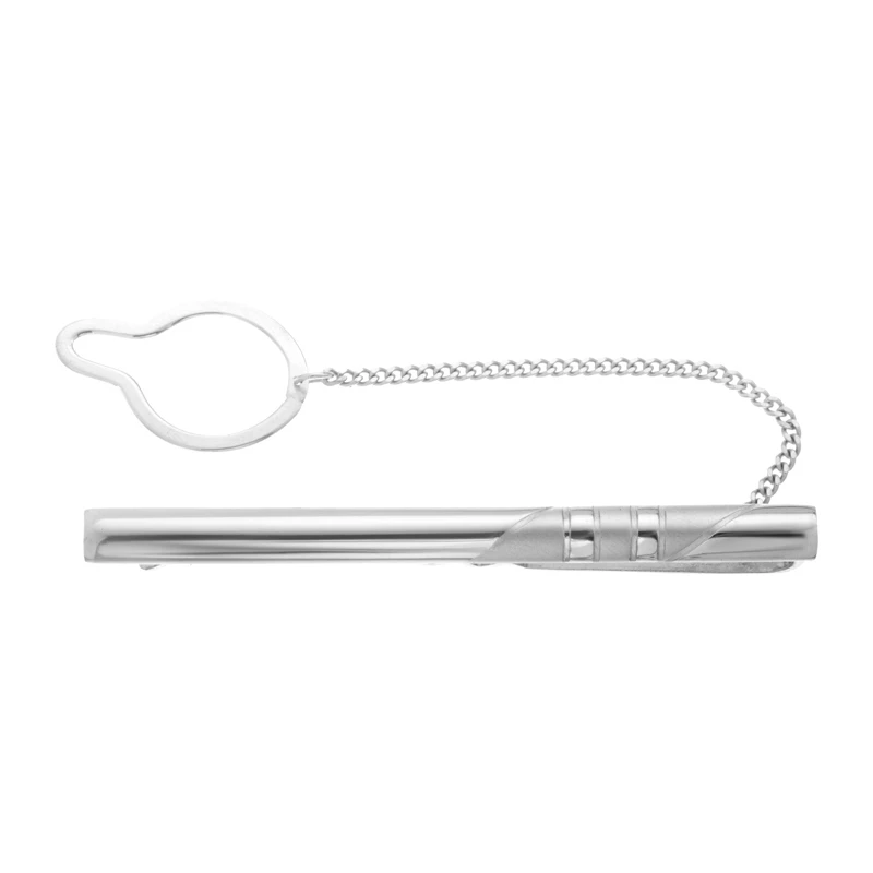 Зажим  серебряный