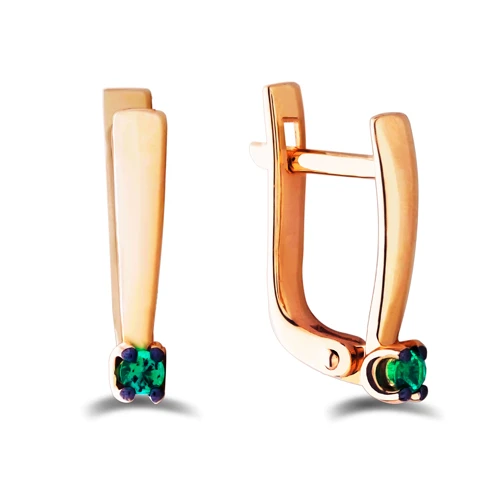 Серьги «Нью Голд» золотые