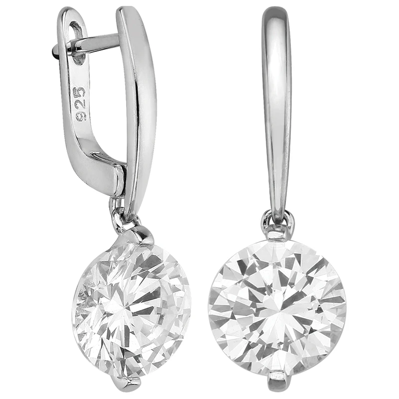 Серьги «Сильверк» серебряные