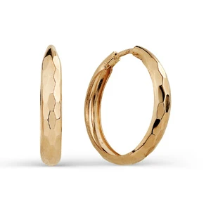 Серьги  из красного золота