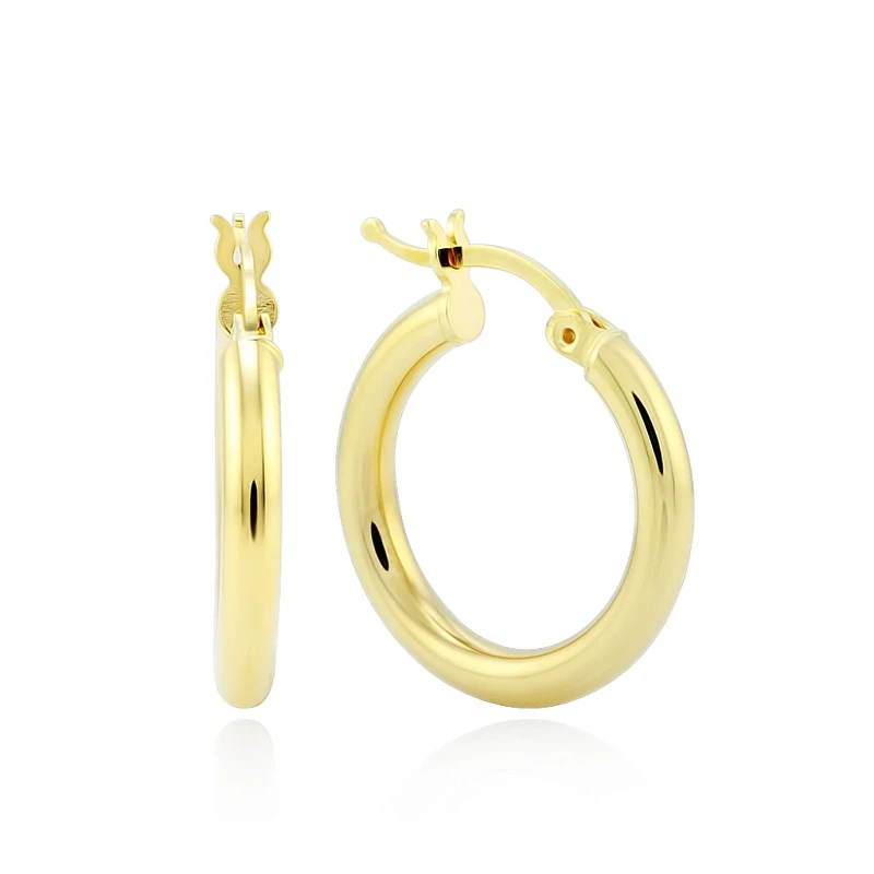 Серьги  золотые