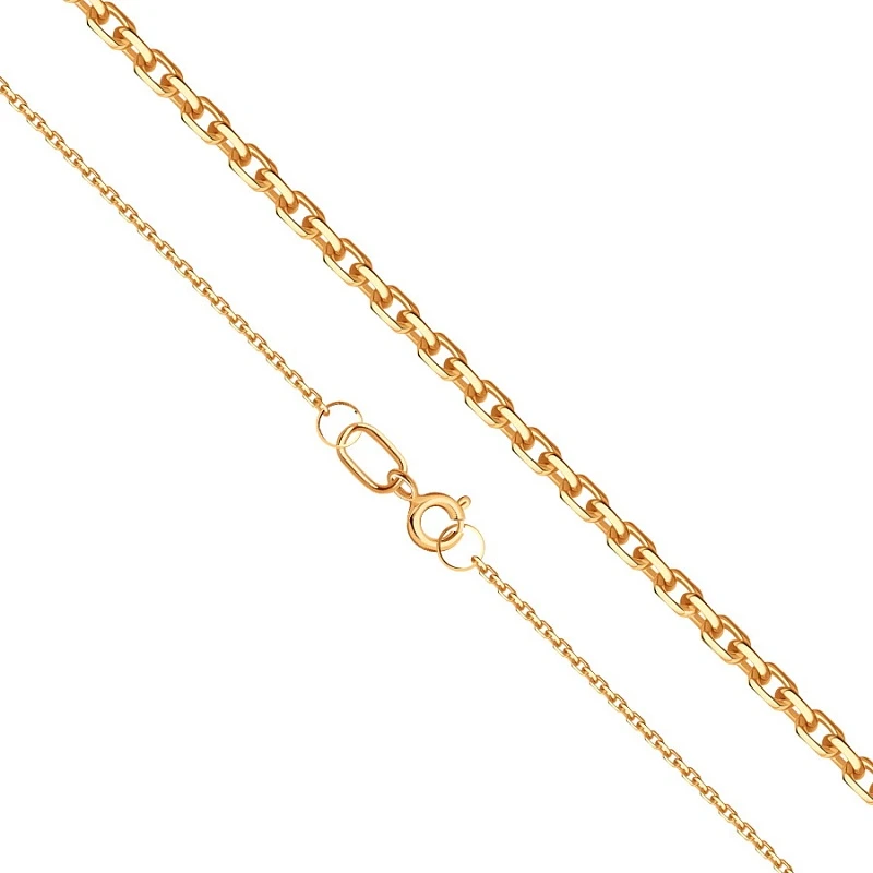 Цепь  из красного золота