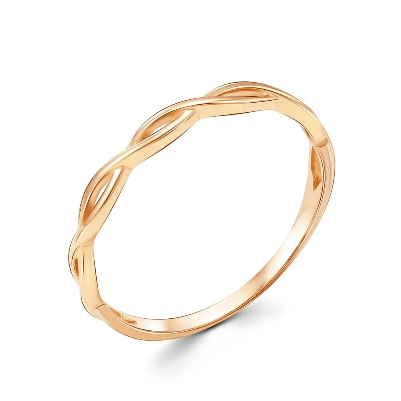 Кольцо  из красного золота