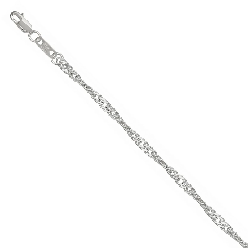 Цепь  серебряная