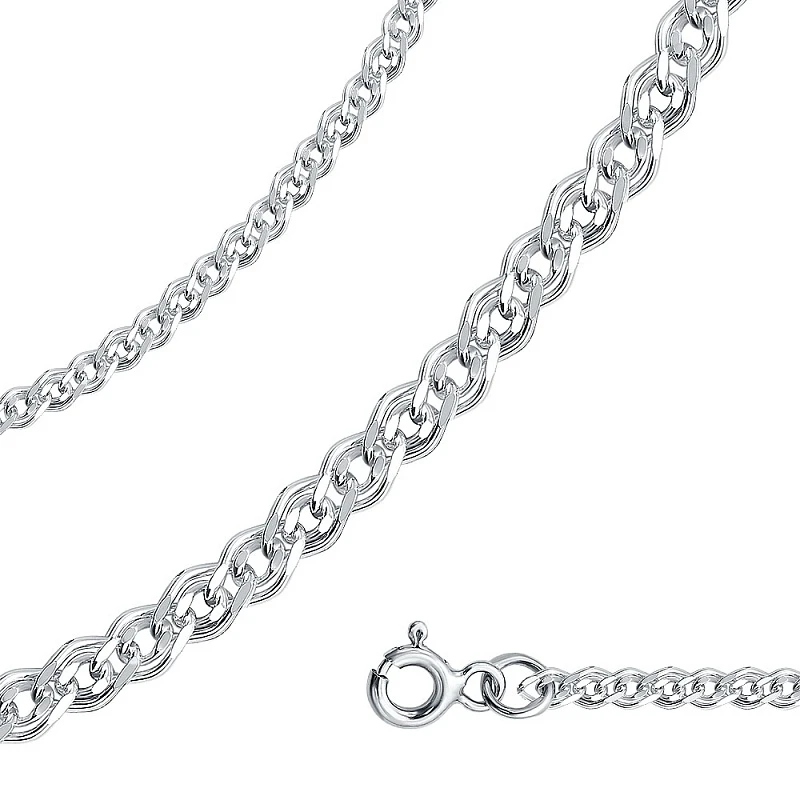 Цепь  серебряная