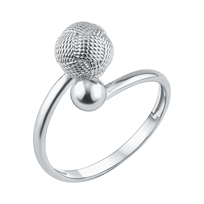 Кольцо  серебряное