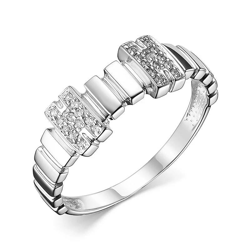 Кольцо «Corona» серебряное