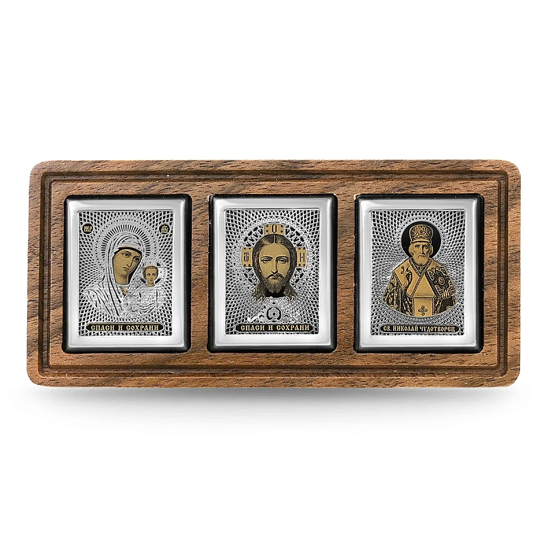 Сувенир  серебряный с обсидианом