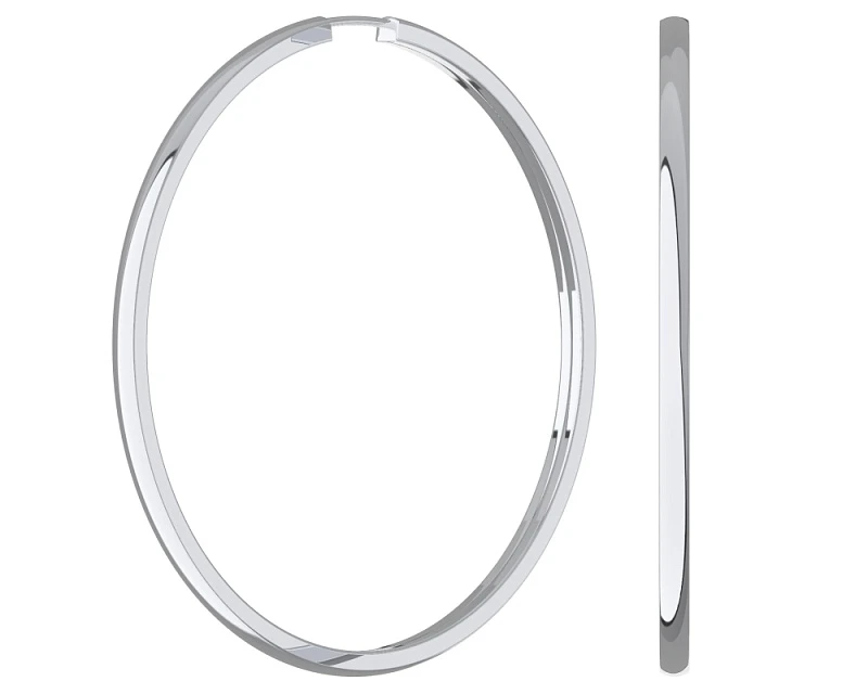 Серьги  серебряные