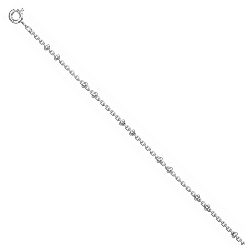 Цепь  серебряная