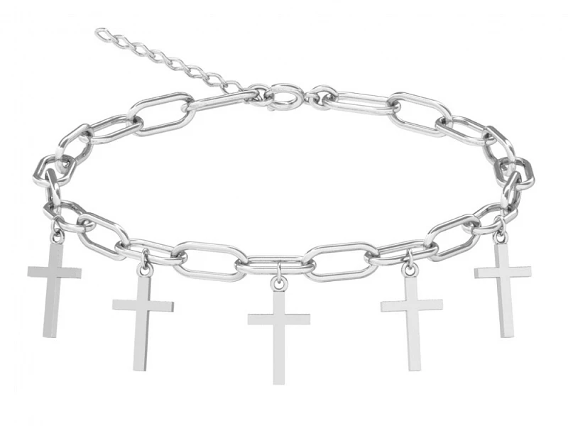 Браслет  серебряный