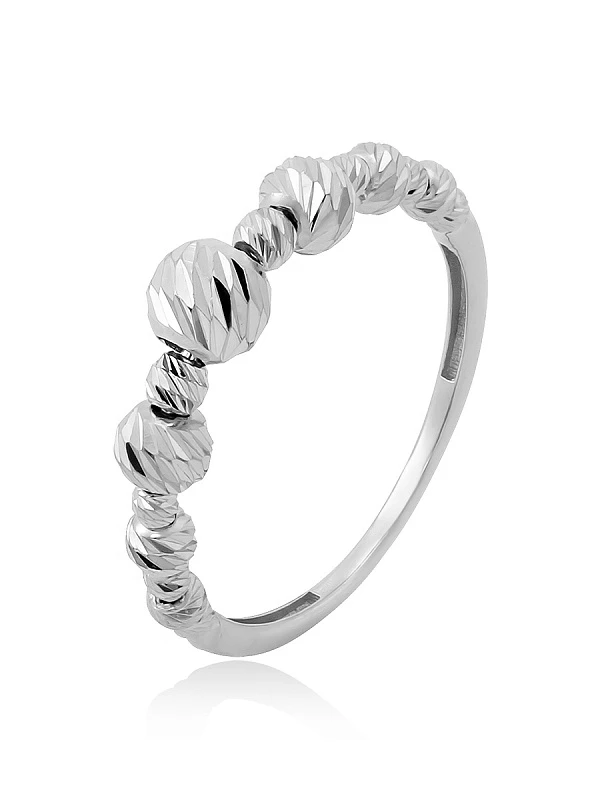 Кольцо  из белого золота