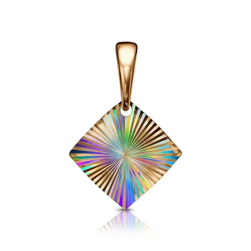 Подвеска  из красного золота