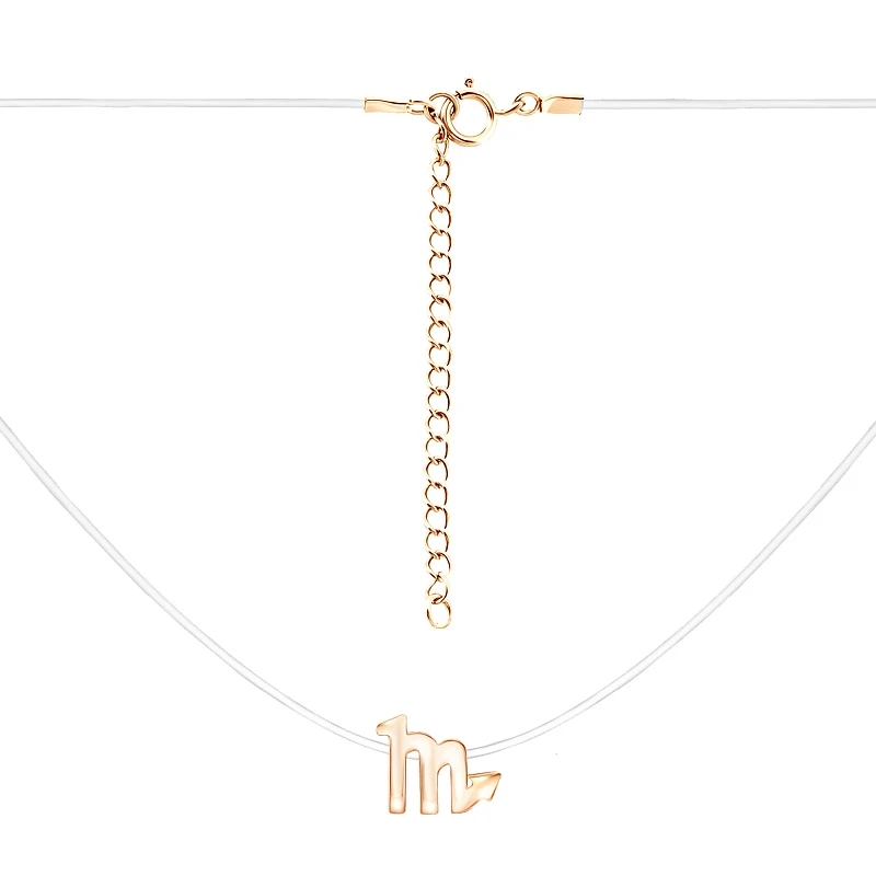 Колье  из красного золота