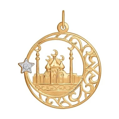 Подвеска золотая