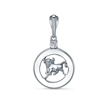 Подвеска «Дельта» серебряная