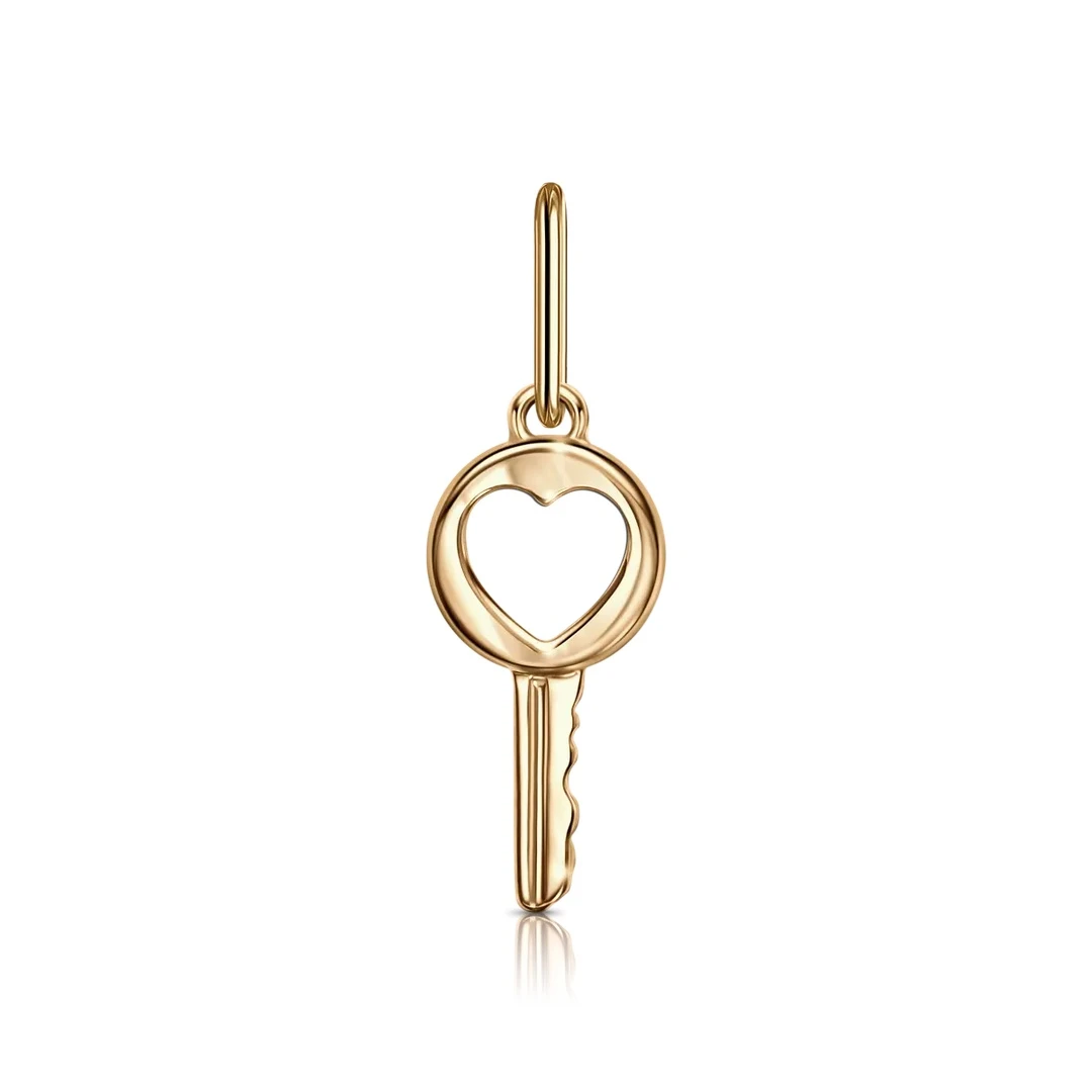 Подвеска  из красного золота