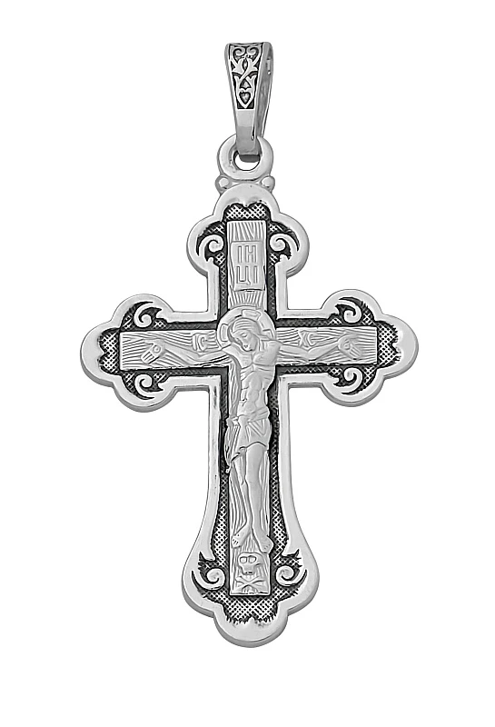 Подвеска  из серебра с чернением