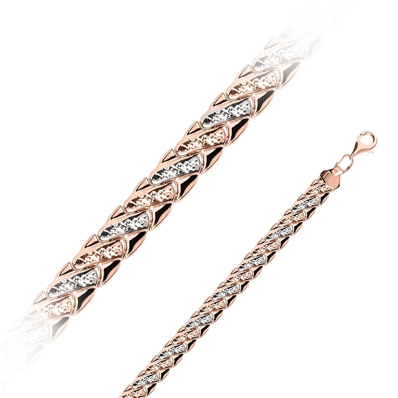 Браслет  из красного золота