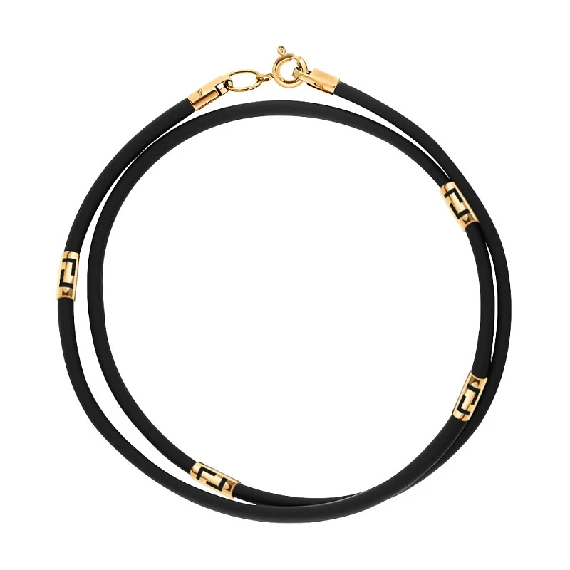 Шнурок  из красного золота