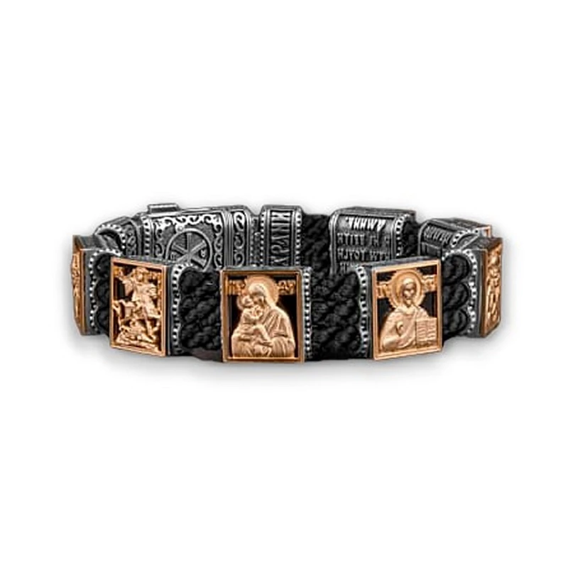 Браслет  серебряный с ониксом