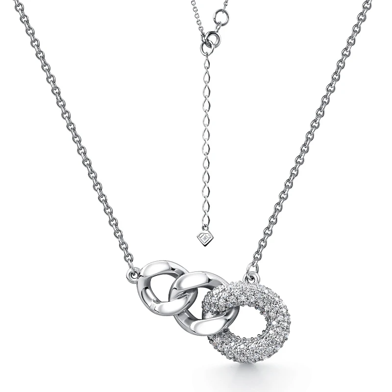 Колье «Grigoriev» серебряное