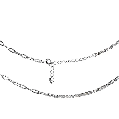 Колье «Fidelis» серебряное